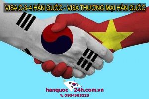 Visa C-3-4 Hàn Quốc – Visa Thương Mại Hàn Quốc