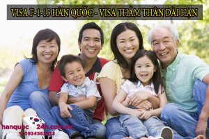 Visa F-1-15 Hàn Quốc – Visa thăm thân dài hạn
